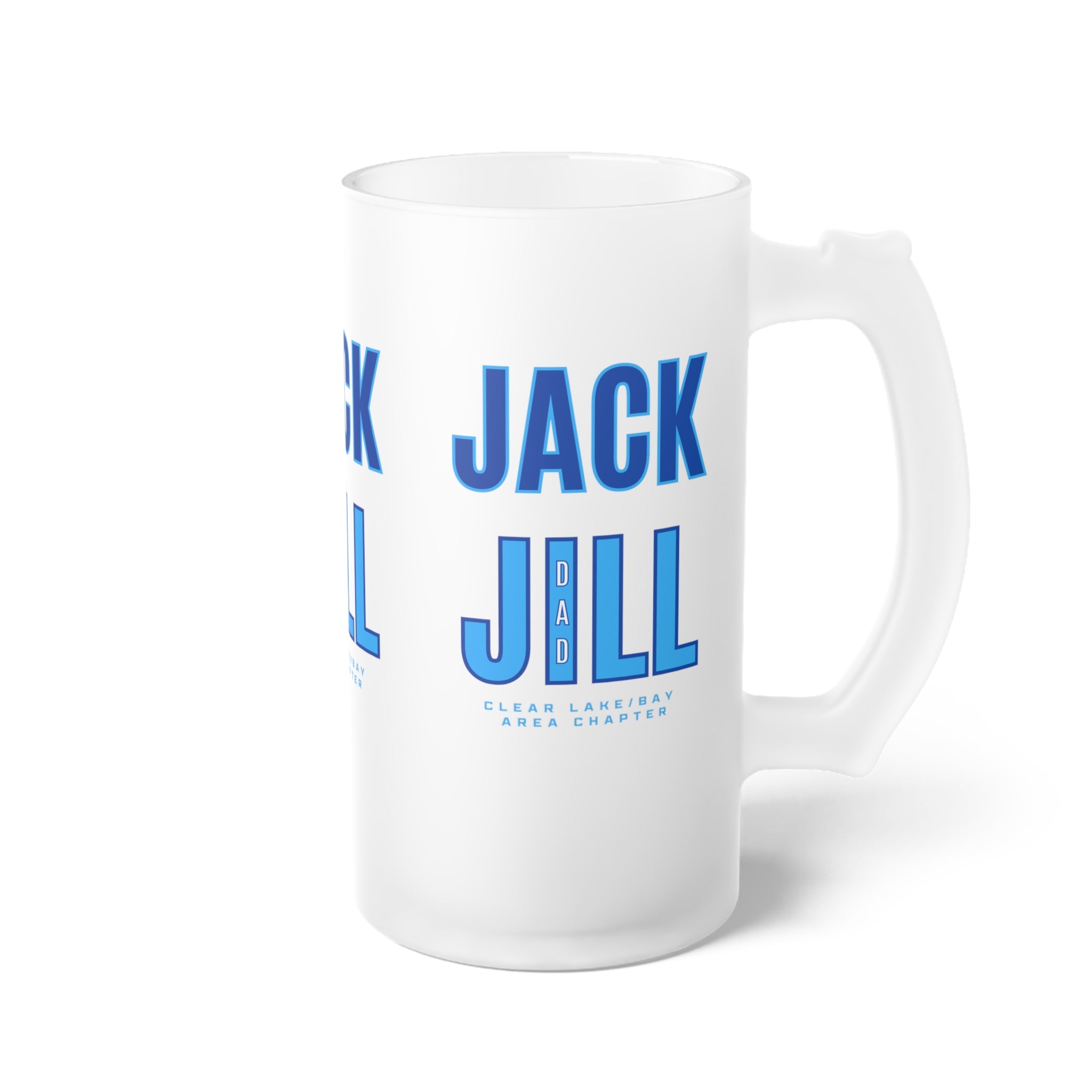 Frosted Glass Jack Dad Mug