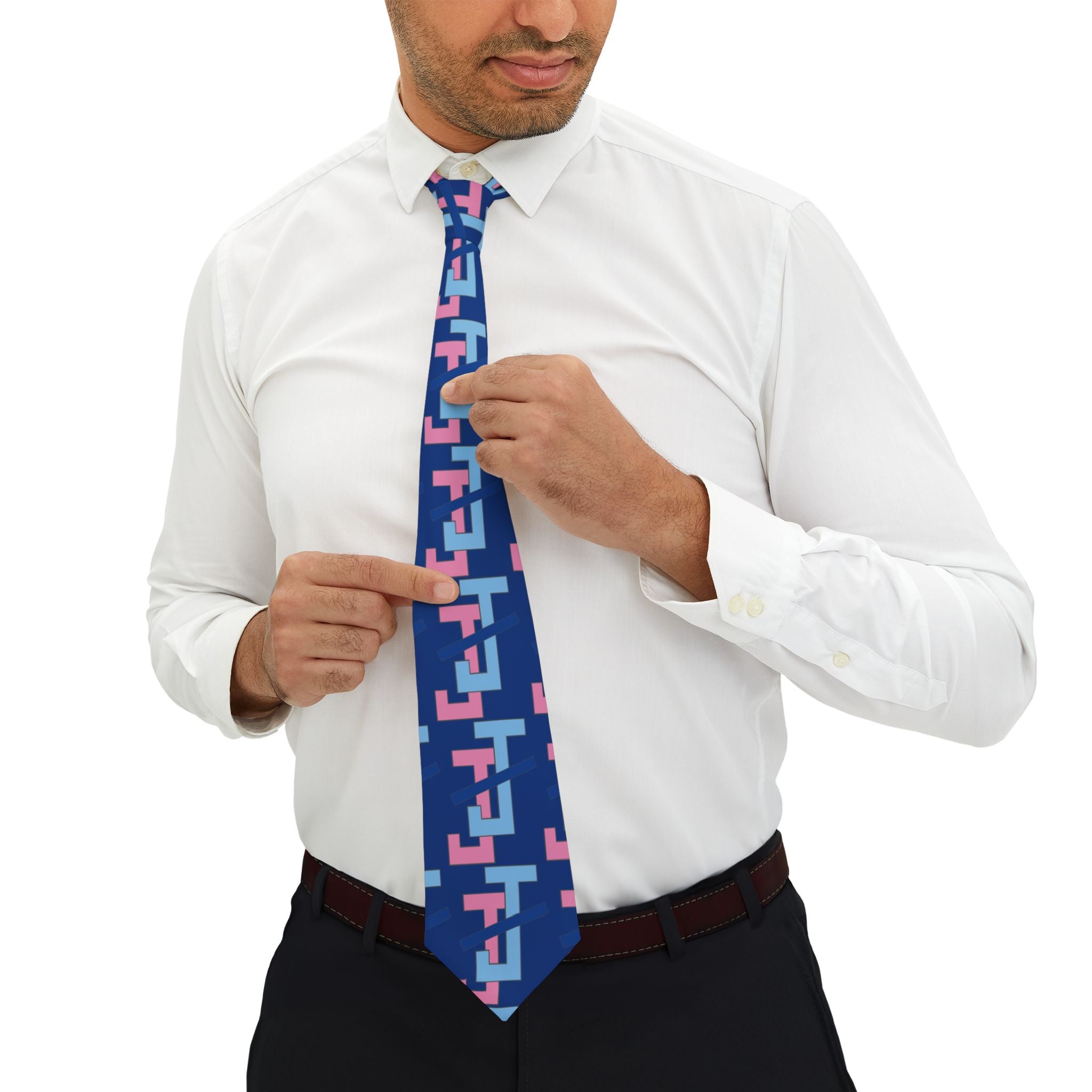 Dark Blue JJ Necktie