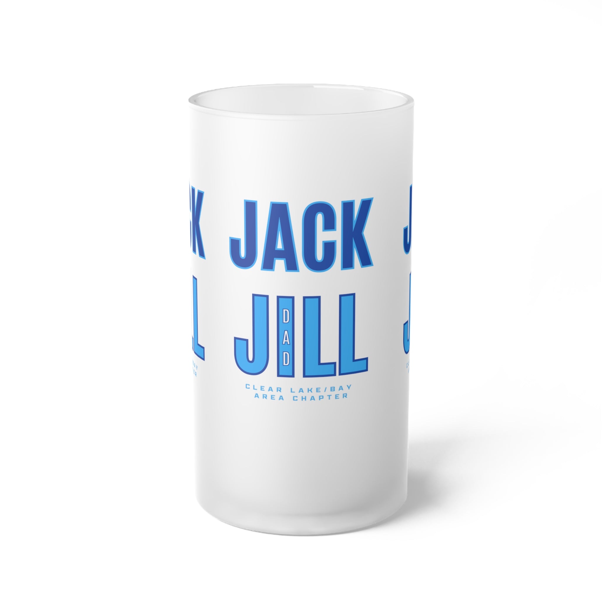 Frosted Glass Jack Dad Mug