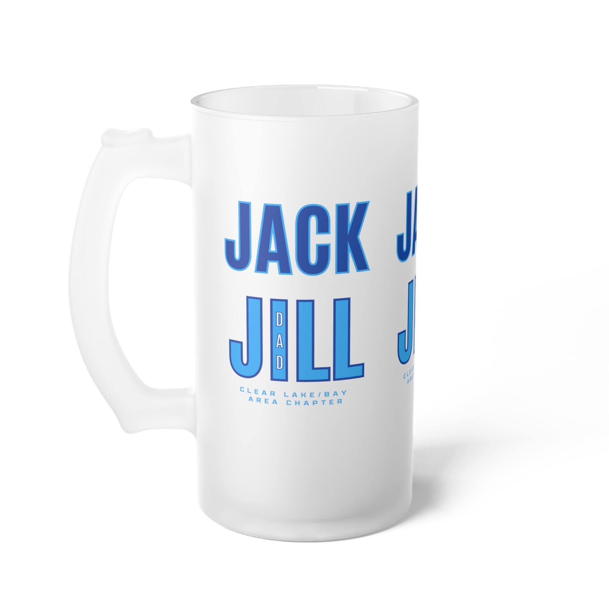 Frosted Glass Jack Dad Mug