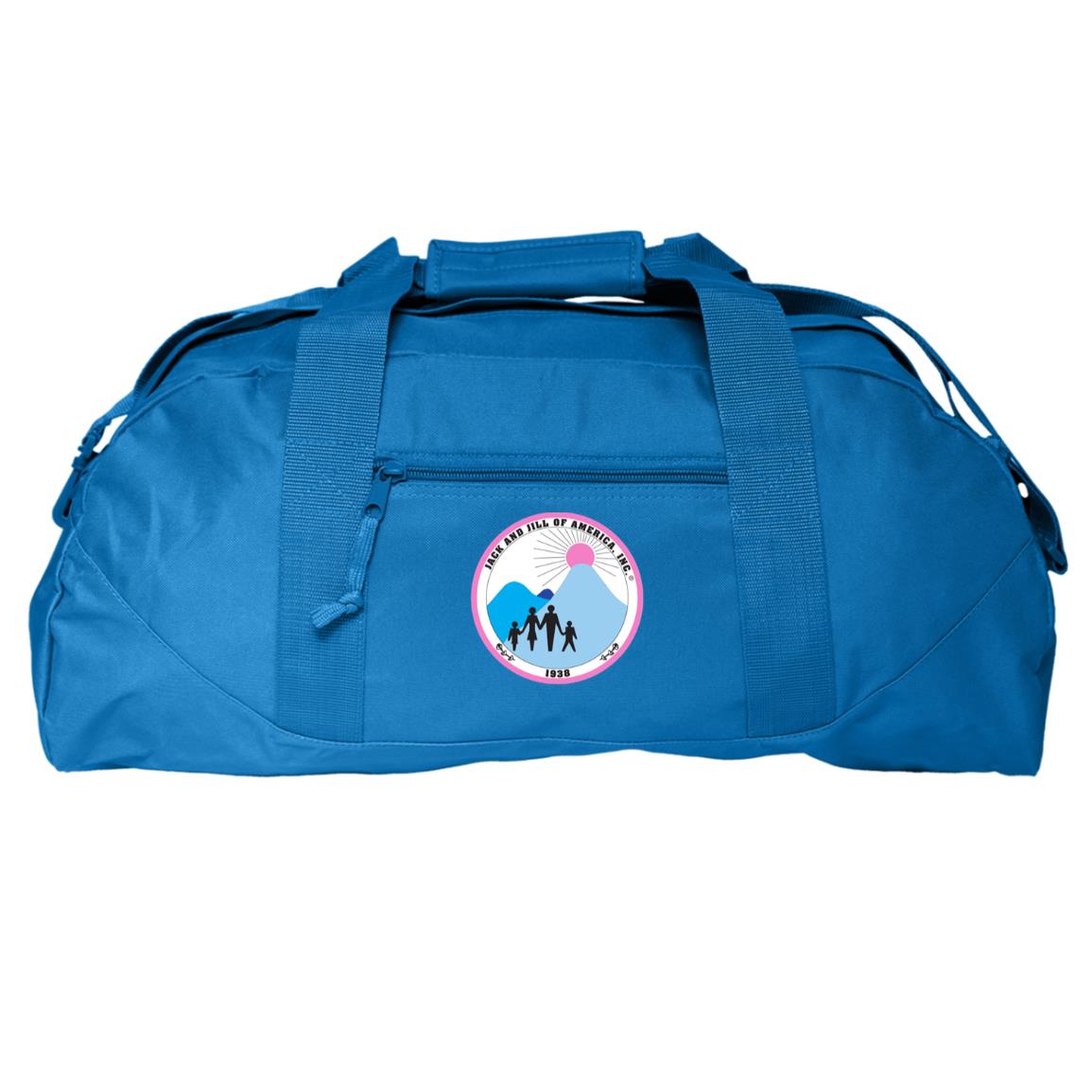 Jack and Jill Game Day Large Square Duffel