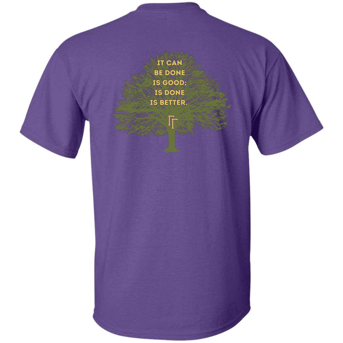 Protector of the Yard- Purple Tee