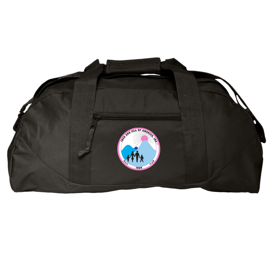 Jack and Jill Game Day Large Square Duffel